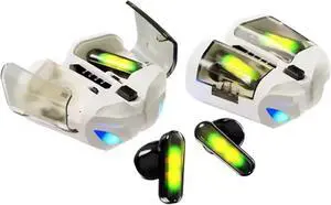 K75 Earbuds Wireless Bluetooth 5.3 Stereo in-Ear Headphones, ENC - Gaming Earbud, Waterproof IPX-4 Play Time 4-5 Hours, Stereo Earbuds for iPhoneAndroidTabletLaptop