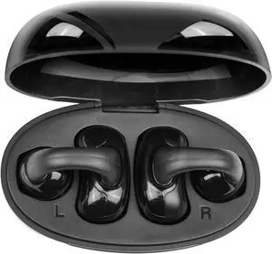 Ear Clip Wireless Earbuds Open Ear Headphones Bluetooth with Touch Control AI Noise Cancelling 30Hrs Playtime IPX4 Waterproof Lightweight Comfort Unisex for Sports Running & Workouts