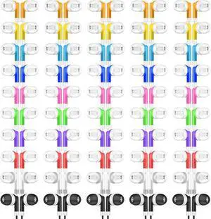 200 Pack Bulk Kids Earbuds for Classroom, Student Wired Headphones in Ear Earbuds for School Librariy, 3.5mm Jack Wholesale Earphones for Chromebook Laptop PC (10 Colors)