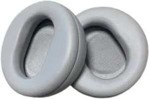 Replacement Earpads Ear Pads Protein Leather Ear Cushion Repair Parts Compatible with Microsoft Surface Headphones 1 2 Noise Cancellation Headsets (Grey)