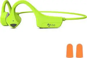 Bone Conduction Headphones, Open Ear Bluetooth 5.0 Headset, Lightweight Sweatproof Wireless Sport Earphones with HD Microphone, 8H Playtime for Running, Cycling, Workouts