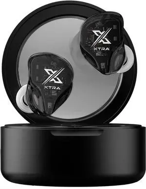 KZ Xtra Bluetooth 5.4 in-Ear True Wireless Noise Cancellation Earbuds 32H, 10mm Dynamic HiFi ANC Sound, APTX AAC DAC Earphone