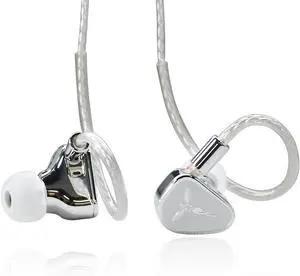 TANCHJIM Origin In-Ear Earphone, Noise Cancellation HiFi Wired Earbuds IEM 10mm DTM5 Dynamic Driver Monitor with 3 Replaceable Conduit 3.5mm 2 Pin Detachable Cable for Musician Singer Audiophile
