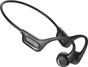 Ultra-Comfortable Open-Ear sport Headphones for Running,Cycling,Gym,8Hr Premium Sound,Bluetooth5.3,IP56 Sweatproof Bone Conduction Tech,Secure Ergonomic Fit & Clear Calls,Wireless Workout Earphones