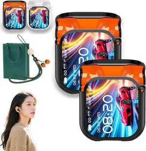 NE20 Earbuds, NE20 Wireless Headphone, NE20 Translation Earbuds, Noise Bluetooth 6.0 Earphone-140 Language AI Translator Real Time/LCD Touchscreen/Ipx6 Waterproof for Travel Business (2pc-b)