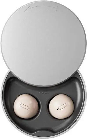 Invisible Wireless Bluetooth Earbuds for Side Sleepers,Smallest Invisible Sleep Headphones,Comfortable Noise Blocking Wireless Headphones for Small Ears Sleeping,Working,Hiking, Beige