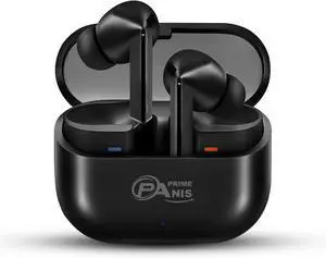 Buds3 Pro TWS Wireless Earbuds, Bluetooth v5.4 Headphones, HiFi Stereo Deep Bass,USB-C | iOS/Android Compatible Earphones (Black)