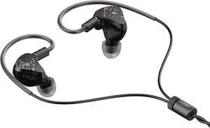 HiBy YVAIN Hi-Fi in-Ear Monitors, 4-Driver Precision Acoustic System, Tri-Way Crossover, Litz Single-Crystal Copper Cable, Ergonomic Comfort Fit  Ideal for Audiophiles & Musicians