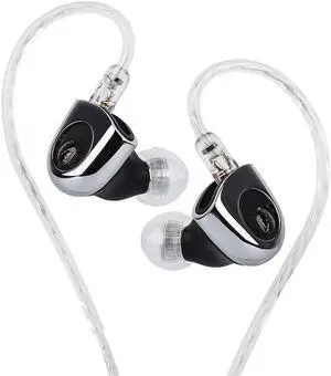 TWISTURA D-Major Earphone 10mm Dual-Chamber Dual-Magnetic Dynamic IEMs HiFi Earphone with 0.78 2pin Detachable Cable (Without mic)