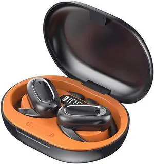 Ear Buds Wireless Bluetooth Earbuds Bluetooth 5.3 Open Ear Headphones Noise Cancellation Earphones with Earhooks Sport Earbuds Wireless for Running