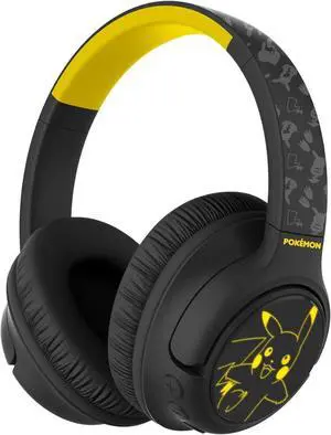 Pokemon Pikachu Wireless Headphones Foldable with LED Lights
