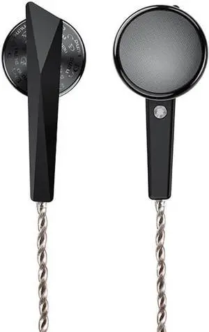 DUNU Alpha 3 Dynamic Driver in-Ear Headphone Hi-Res HiFi Flat Earphone 3.5mm 4.4mm Balanced 14.2mm Dynamic Wired Earbuds (Black 3.5mm), LE-ALPHA3