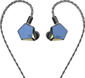 HiBy x FAUDIO Project Ace HiFi IEMs 12mm Mg-Alloy & Be-Plated Dynamic in-Ear Headphones Wired 3.5mm+4.4mm Plugs