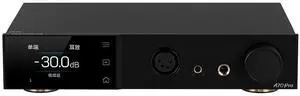 Topping A70Pro Fully Balanced Headphone Amplifier 17000mWx17000mW HPA, RCA/XLR/TRS/EXT to 4.4mm/6.35mm/4-Pin XLR Headphone Amp RCA XLR Output Preamp with 12 Trigger for Earphone//IEMs (Black)