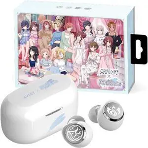 AVIOT The Idolm@Ster Shiny Colors TE-D01v-IST, Officially Licensed (Exclusive Edition) Special Package, Design, Japanese Special Voice, Noise Canceling Earbuds (Twilight Model)