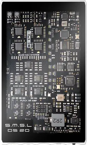 S.M.S.L DS20 Portable DAC & Headphone Amplifier,CS43131 Chip,PLFC Full - Balanced Circuit,Supports MQA/DSD,Audiophile Sound
