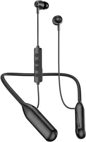 Neckband Bluetooth Headphones 200 Hours Battery Life Ultra-Lightweight Comfort Memory Collar ENC Call Noise Cancellation Type-C Fast Charging for Home, Traveling, Outdoor, Business Trips