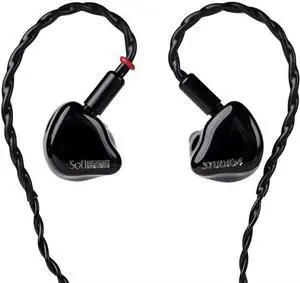 Softears Studio4 4BA HiFi Earphone Studio Series Professional in-Ear Monitor Wired Earbuds with 0.78mm 2Pin Cable