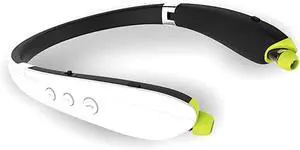Neckband Bluetooth Headphones Wireless Earbuds Noise Cancelling Headphones Neckband Earbuds with Magnetic Design Wireless for Sport Support Retractable and Foldable -XJLJW01