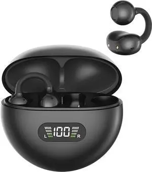 ZYDIIE AI Translation Earbuds, 144 Languages, Real-Time Translation, Bluetooth 5.4, Touch Control, Black