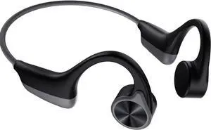 Wireless Bone Conduction Headphones, Bluetooth Open-Ear Headphones, Bluetooth Wireless Headset Sweatproof Earphones for Cycling, Running, Driving