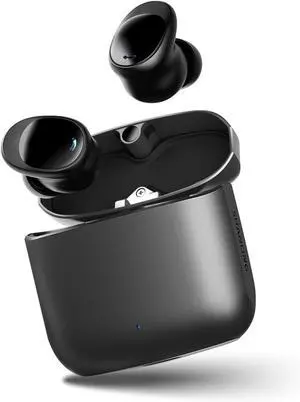 SHANLING MTW200 Plus Wireless Earbuds Bluetooth 5.3, 42H Playtime Stereo Sound Earbuds with ANC+ENC Noise Cancelling Mic, IPX7 Waterproof Sports Headphones, Type-C Zinc Alloy Charging case