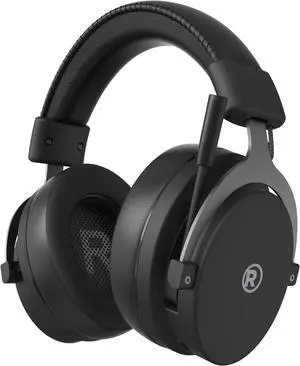 RadioShack Gaming Wireless Headphones  50mm Drivers, Dual Mode Bluetooth 5.3 + 2.4GHz, 500mAh Battery, 20Hz20kHz Frequency, Sleek Black Design