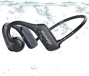 Bone Conduction Headphones, Bluetooth Earbuds Wireless Headphones Swimming Headphones Built-in 32GB Open Ear Headphones Waterproof Wireless Earphones Headset for Swimming Running