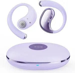 Wireless Open Ear Headphones with Mic - Lightweight for Running & Cycling