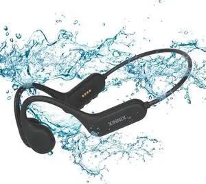 Bone Conduction IPX8 Waterproof Swimming Headphones,Sports Headphones with Built-in MP3 Player 32G Memory, Wireless Earphones for Workouts, Swimming, Running, Cycling and More Outdoor Activities