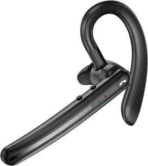 Wireless Earphone Ear-Hook Headphone Boom Mic Compatible with Samsung Galaxy Tab S10 FE 10.9"/Tab S10 FE Plus 13.1", Handsfree Single Headset Over The Ear Earbud