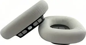 Sheepskin Airpods Max Earpads Cushions Replacement Cover with Magnet Compatible with Apple AirPods Max Headphones-White