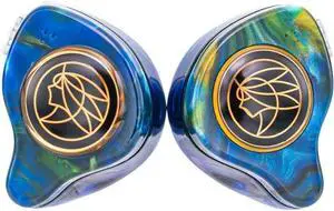 TFZ Athena AE Edition Dynamic Driver in-Ear Monitor Earphones, Wired HiFi Earbuds with 3.5mm 0.78-2Pin Detachable Cable, IEM Headphones for Musicians, Audiophiles and Collectors (Gold)