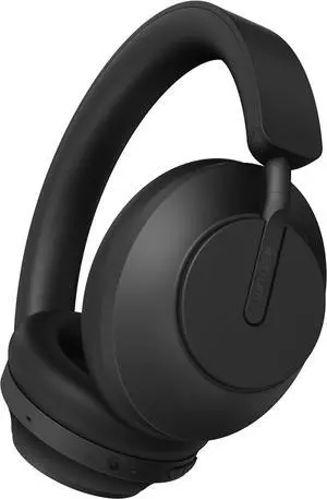 MZ PRO - Wireless Active Noise Canceling Headphones, Qualcomm aptX HD Audio, Luxury Leather, Wear Detection, Upto 40H Play Time- Black (MZ PRO, Black)