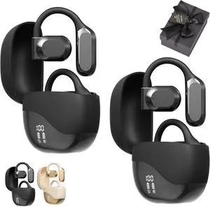 Ai Language Translation Earbuds, 2025 New Translation Earbuds, 144 Languages High Accuracy Instant Translator for Travelers and Business, Compact & Portable (2 Black)