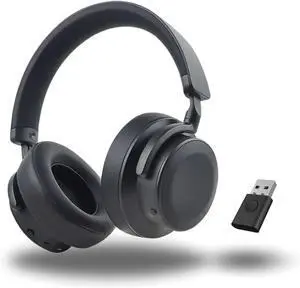 EchoBeatz Wireless Headphones with Auracast, Over-Ear Noise Cancelling, Bluetooth ANC Headphones, Wireless Over-Ear for Travel & Work, Ultra Low Latency
