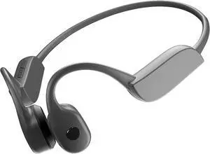 Sweet Gisele Open-Ear Bluetooth Bone Conduction Headphones  Wireless Earbuds with Mic, Over-Ear Sport Headband for Secure Fit - Ear Hanging Earphones for Running, Fitness and Workouts