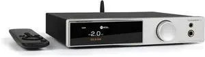 AOSHIDA SMSL DO300EX HiFi DAC Headphone Amplifier, AK4499EX+AK4191 Chip XMOS XU316 USB DAC, DSD512 PCM32Bit/768kHz Digital Audio Converter with 4.4mm/6.35mm Headphone Output, Silver