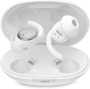 Sleepals Mini - Noise Reduction Sleep Earbuds with Sleep, Game, and Music Modes, Long 7-Hour Playtime, Wireless Bluetooth Streaming, Soft Snug Fit for Side Sleepers (White)
