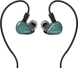 KGUSS Topping Arpegear Hane in-Ear Monitor 10mm DLC Dynamic Driver IEM Earphones with 4 Position Dip Switch and 0.78 2Pin Detachable Cable