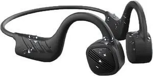 Open Ear Bone Conduction Headphones Bluetooth Swimming - Mp3 Player Sport Wireless Earphones 8H Playback Time,Waterproof for Diving Headset for Underwater Running Gym Cycling