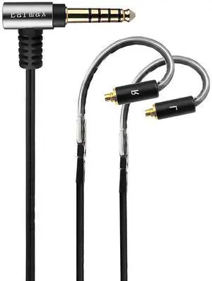 MMCX to 2.5mm 3.5mm 4.4mm 6N OCC Balanced Cable 3.9ft Compatible with AKG N5005, S0NY N1AP, N3AP, SE215, N40, F5 Earphones