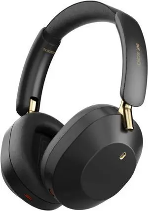 Solo Active Noise Cancelling Bluetooth Headphones, ANC, 130H Playback, HiFi Sound, Transparency Mode, Wireless & Wired, Low Latency Gaming, Foldable, USB Audio, External Mic for Clear Calls
