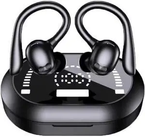 Wireless Ear-Hook TWS Earphones Bluetooth Earbuds Over The Ear Headphones Compatible with Samsung Galaxy S25/Plus/Ultra, True Stereo Charging Case Hands-Free Mic Headset