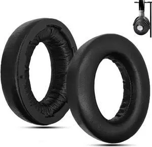 Replacement Earpads Earmuffs for Focal BATHYS Headphones Sealed Soundproof and Noise Reducing Ear Pads (Lambskin Black)