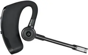 Wireless Earphone Ear-Hook Headphone Boom Mic Compatible with Motorola Moto G Stylus 5G (2025), Handsfree Single Headset Over The Ear Earbud