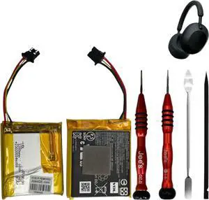 Original Genuine OEM for Sony WH-1000XM5 XM5 1200mAh Battery Replacement Repair 723740 723741 + Repair Tools Kit - Parts