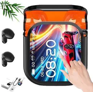 Ne20 Translation Earbuds with 140 Language AI Translator Real Time, Bluetooth 6.0 Earphone, LCD Touch Screen, IPX6 Waterproof for Travel Business (Black)