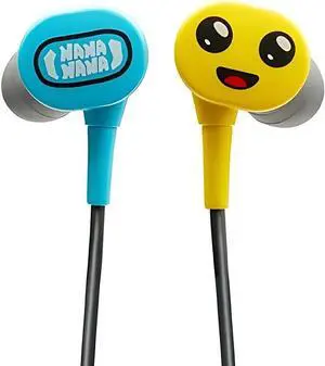 Wired Earbuds for Nintendo Switch - Peely, an Inline Mic Allows for Communication in Compatible Online Games and Can Easily Be Muted by Pressing The Mute Switch.