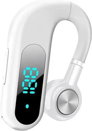 Hanging Wireless Bluetooth Earphones(White)